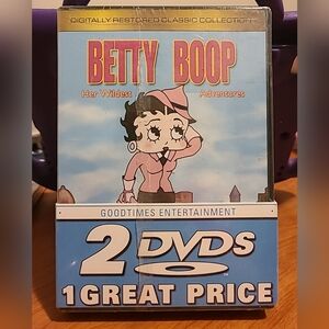 VINTAGE BETTY BOOP CLASSIC COLLECTION (DVD) 2 DISC SET ORIGINAL CARTOON SEALED
